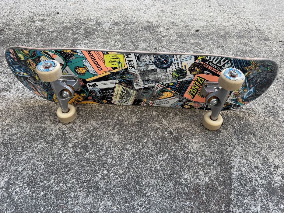 Skate Profissional Completo 8”