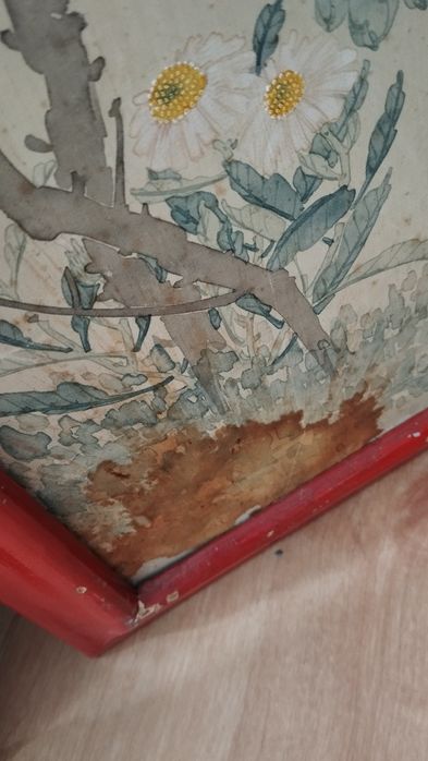 Chińskie malowane zwoje na jedwabiu