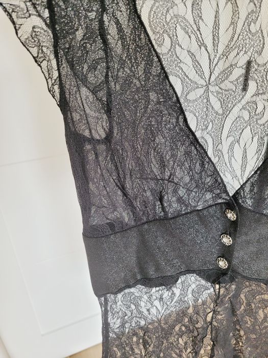 Koszula nocna z siateczki S