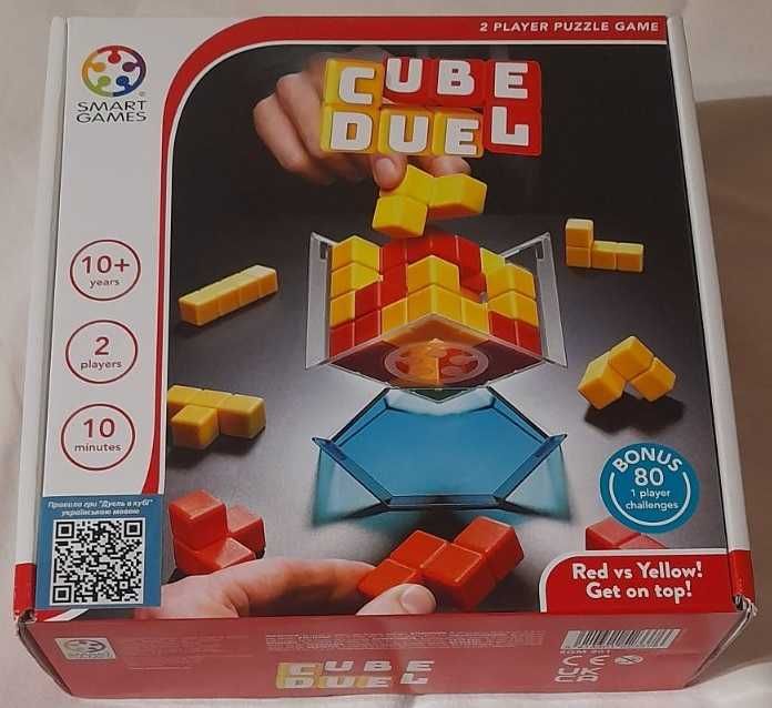 Настольная игра - головоломка Smart Games "Дуэль в кубе (Cube Duel)"