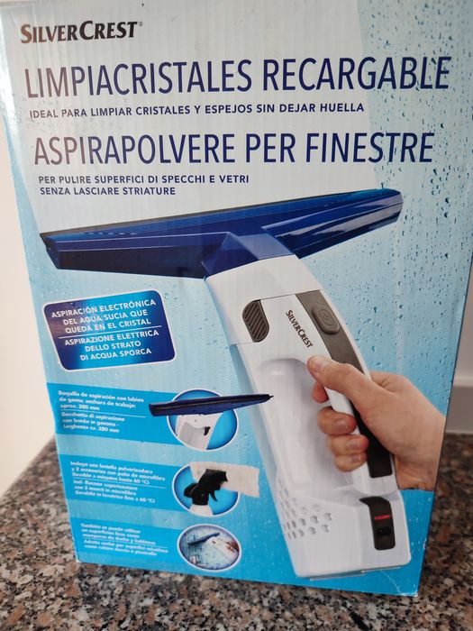 Aspirador de janelas com bateria