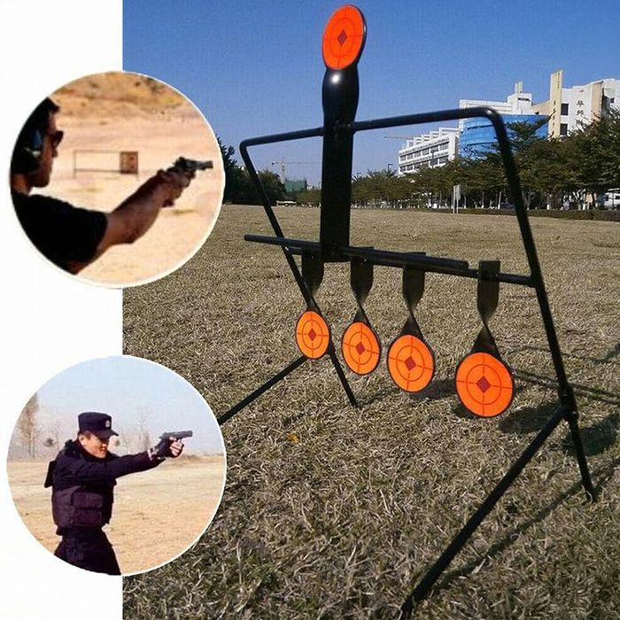 Tarcza Strzelecka Spinner Cel Do Wiatrówki Reset Kulochwyt 5 Celów