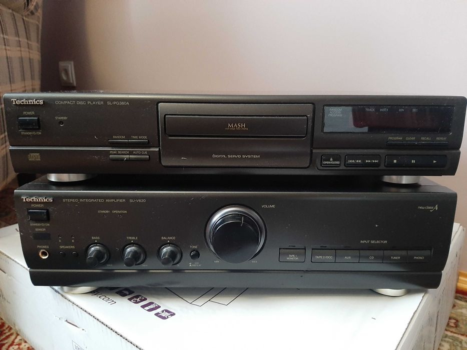 Музичний програвач та підсилювач Technics