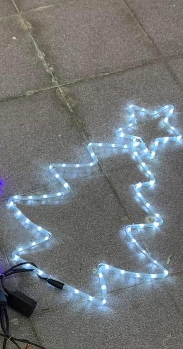 Arvore de natal iluminação