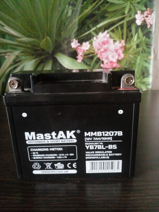Акумулятор на мотоцикл (Новий)