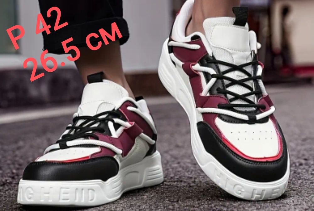 Кросівки чоловічі УНІВЕРСАЛЬНІ розмір 41- 25.8-26см