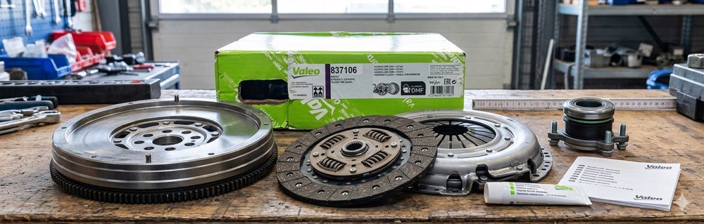 Kit Embraiagem + Bimassa Grupo Psa - Peugeot 308 / Citroën C4 - Valeo 837106