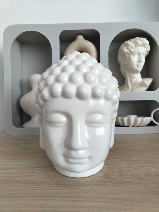 Głowa Buddy styl Boho figurka