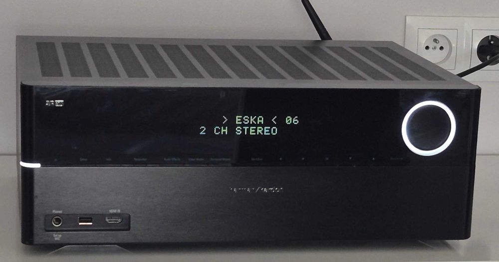 Amplituner 7.2  Harman Kardon AVR 370 dwa piloty WiFi 4K