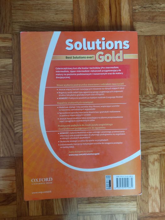 Solutions Gold Upper-Intermediate Oxford