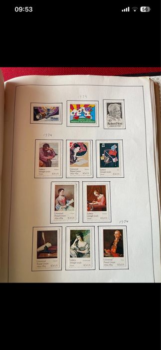 Livro selos America do norte