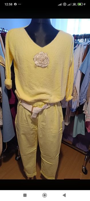 Sweter alpaka z livansu mega polecam