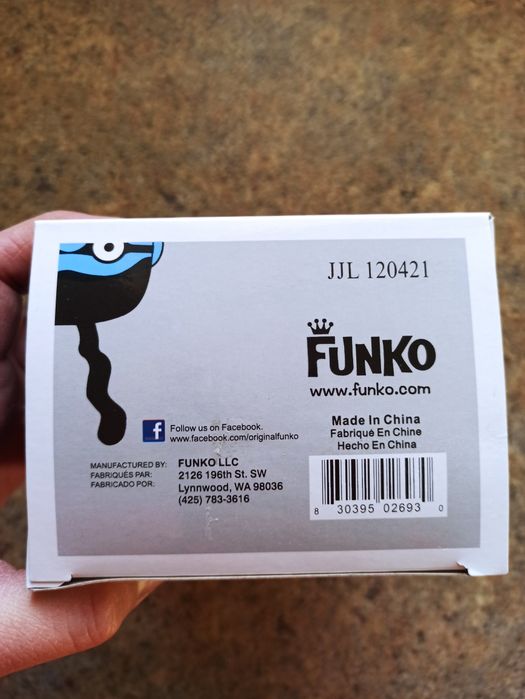 Винилова фигурка Фанко Funko Pop Rocks The Beatles - Blue Meanie 31