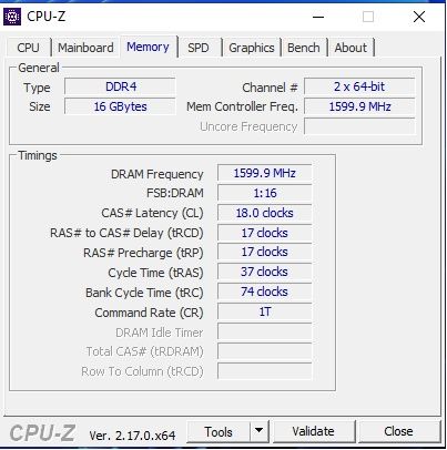 Kingston DDR4 16GB (2X8GB) 2400Mhz HyperX FURY (HX424C15FB3K2/16)