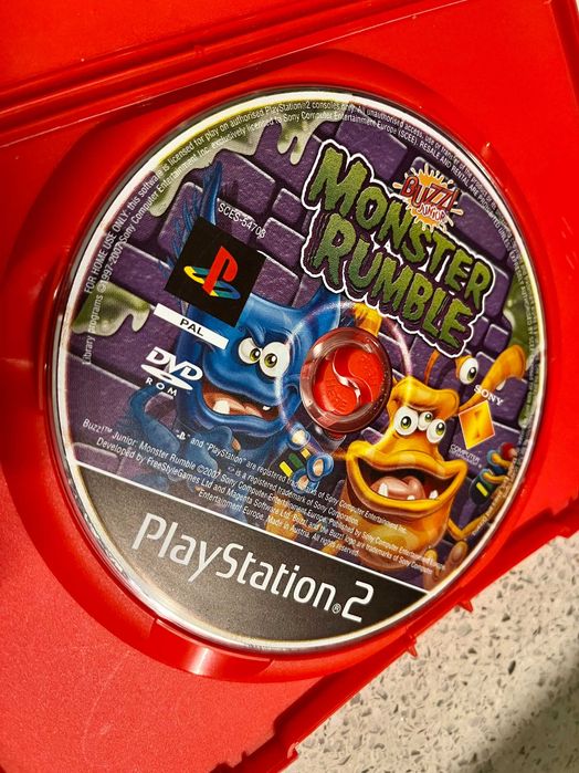 Buzz Junior :Monster Rumble (Zabawy Potworów) (Playstation 2)po polsku