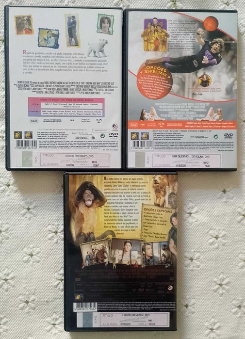 Colecção Ben Stiller - 3 DVDs