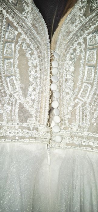 Suknia ślubna elegancka boho