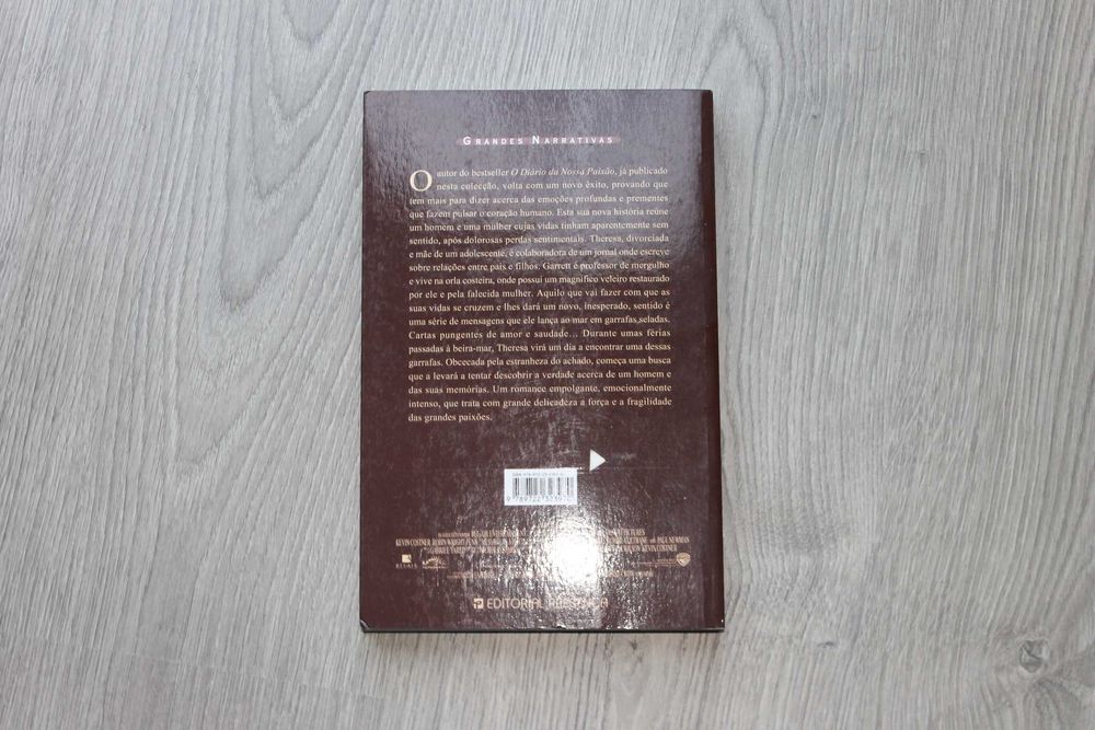 Livro As palavras que nunca te direi da autoria de Nicholas Sparks