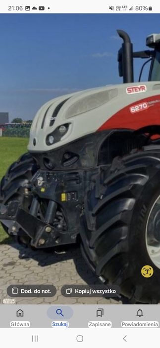 Case steyr terrus 6270 części kolektor wydechowy