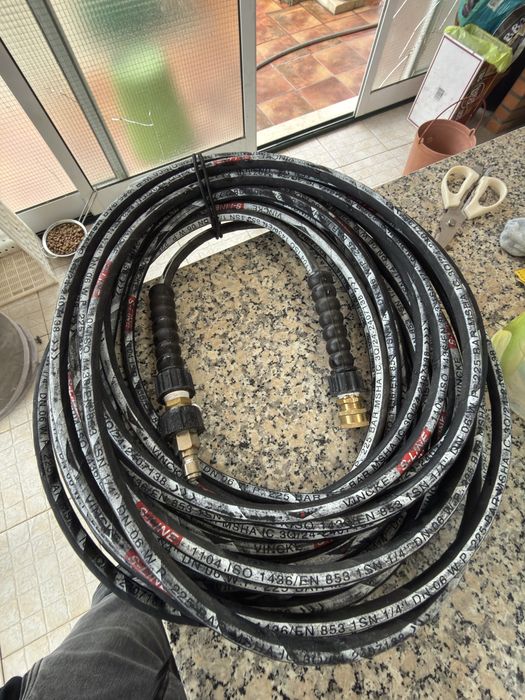 Mangueira Profissional Alta Pressão Vincke 20 Metros (225 BAR)