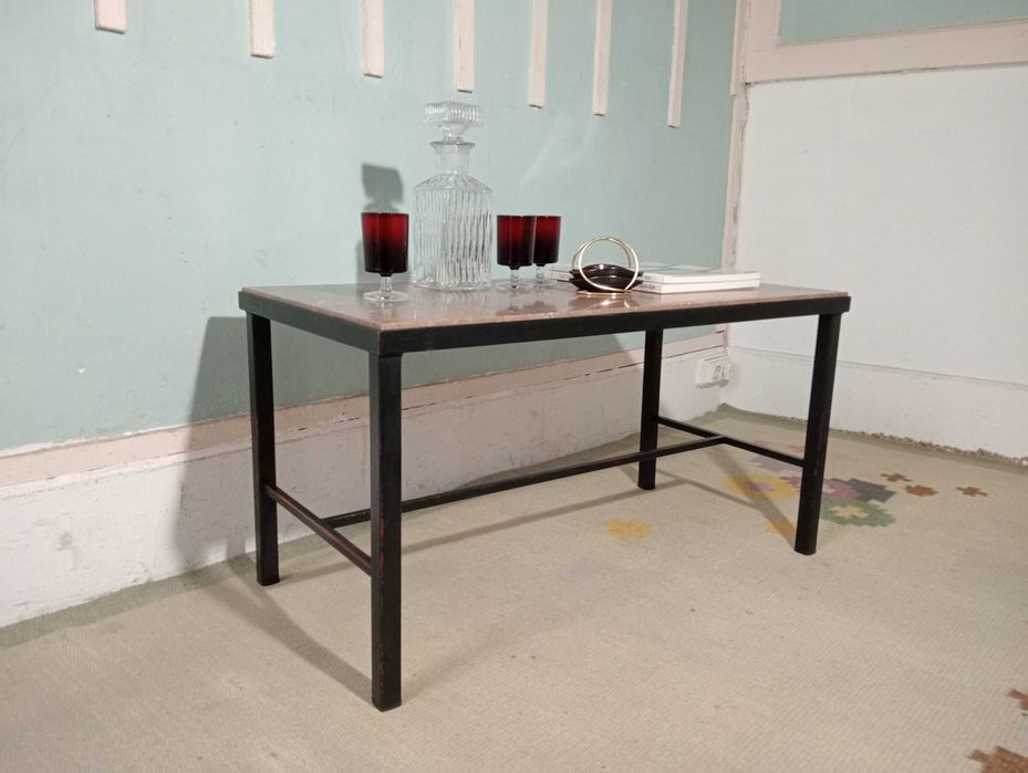 Mesa de centro - pedra - Vintage