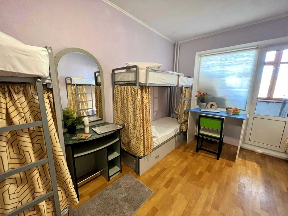 Хостел на Левом берегу в спальном районе, м.  Позняки