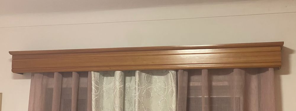 Sanefas de quarto e casa de banho