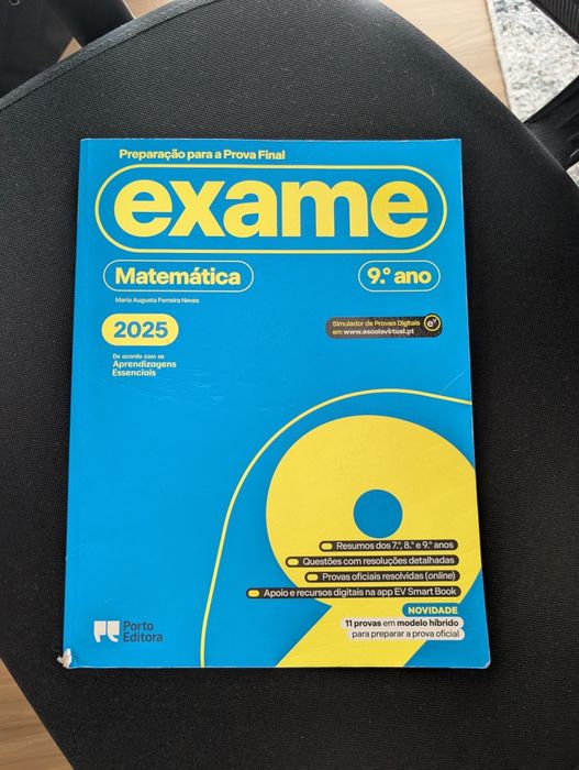 Livro preparação exames 9°Ano Matemática 2025