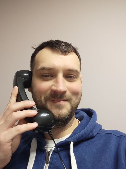 Телефонна гарнітура у стилі ретро з роз'ємом 3.5 мм для смартфона, ПК