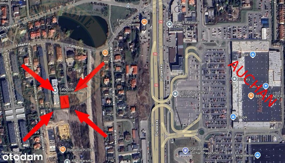 Działka inwestycyjna 900m²–Piaseczno, ul. Łabędzia