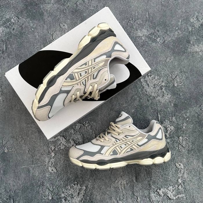 Asics Gel-NYC Beige/Grey 41-45р Асікси Без предоплати