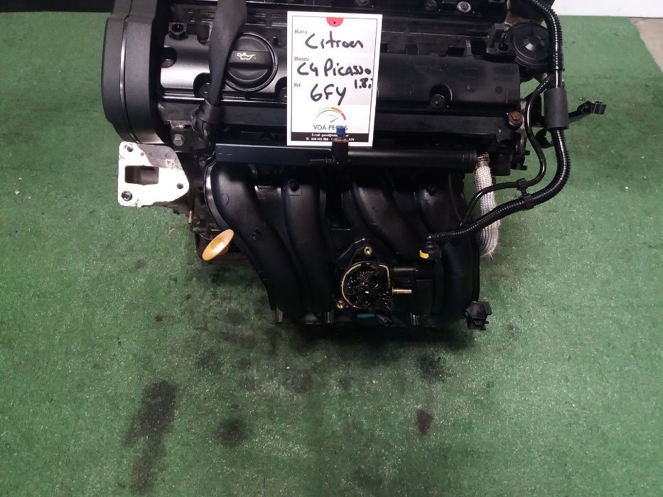 Motor Citroen C4 1.8 16V / 2007 / Ref: 6FY