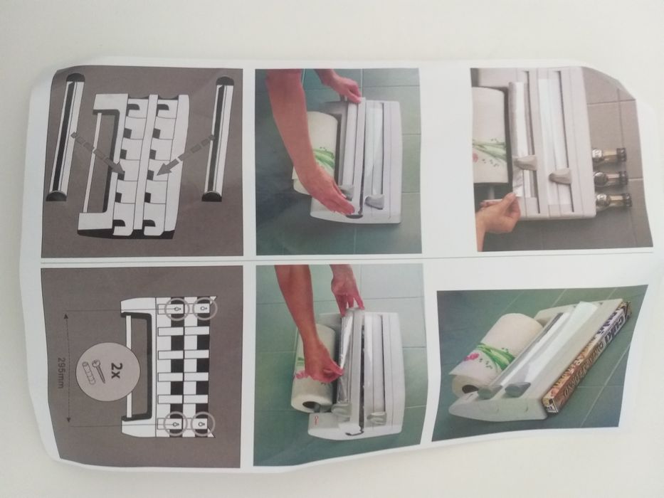 Porta Rolos de cozinha