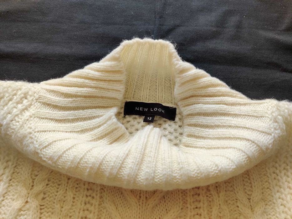 Sweter damski ecrue New Look