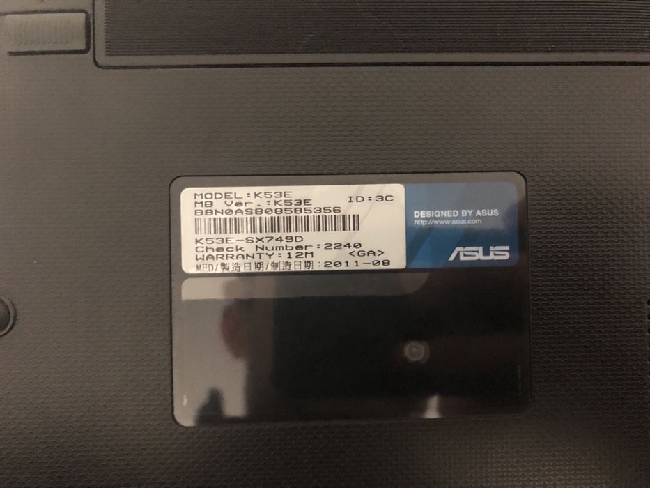 Ноутбук ASUS K53E