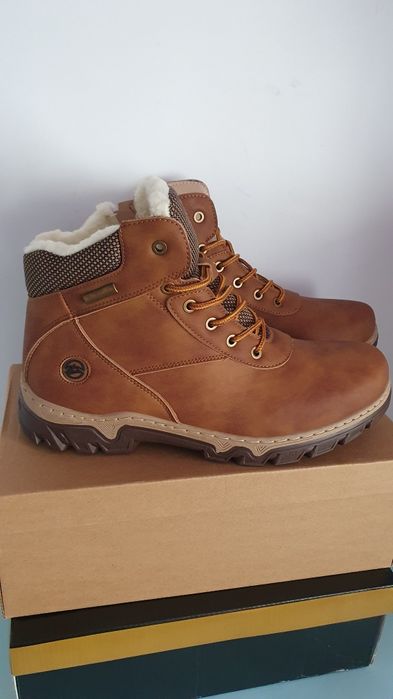Buty nowe męskie ciepłe na zimę w rozmiarze 43