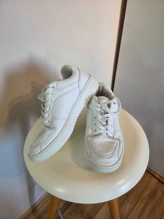 Damskie białe buty/sneakersy - Champion