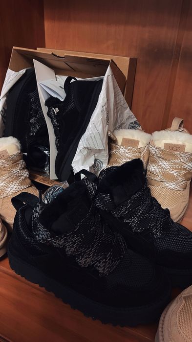 Ugg зимові на хутрі, натуральна замша