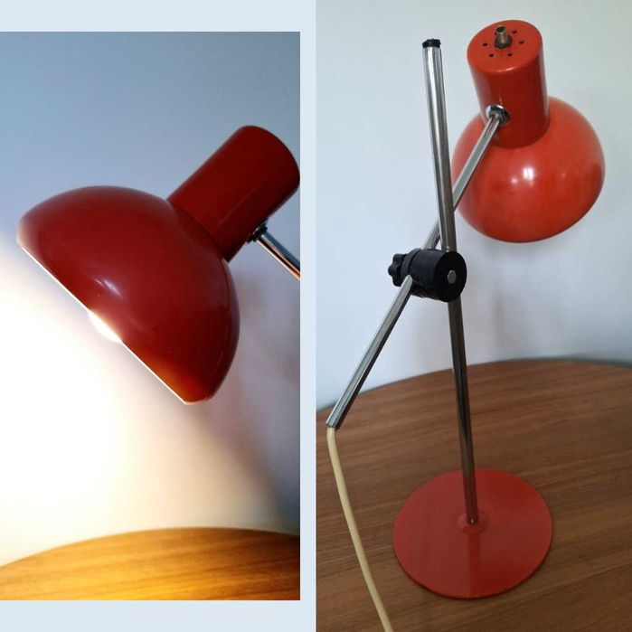 Candeeiros de secretária vintage 70s. Desk lamp