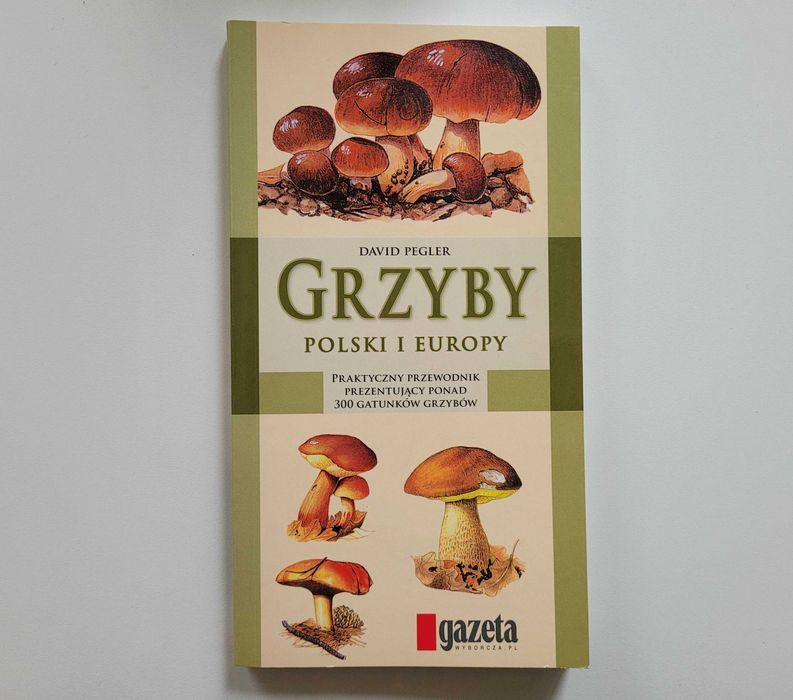 GRZYBY Polski i Europy - przewodnik ponad 300 gatunków grzybów  NOWE