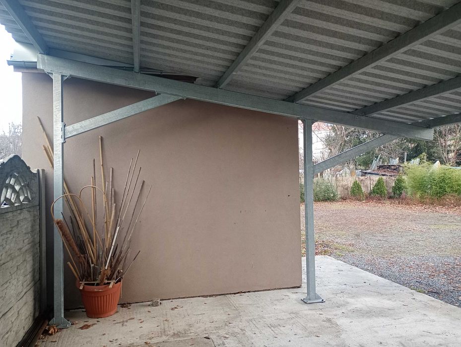 Zadaszenie stalowe, wiata, carport