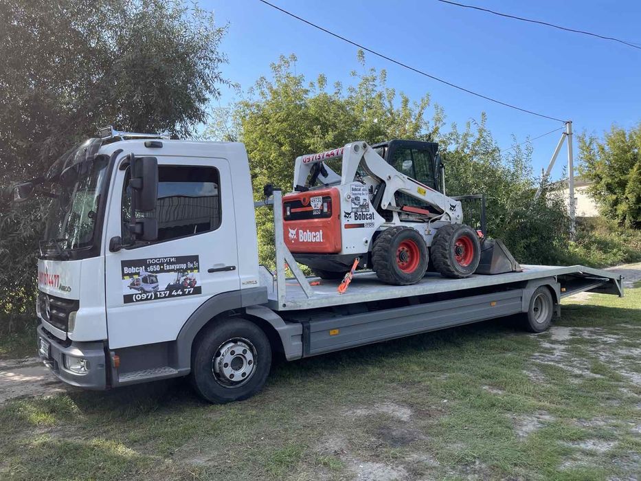 Послуги оренда Екскаватор 5.5т Bobcat евакуатор Бобкат