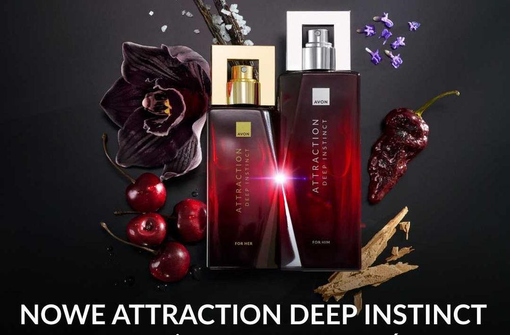 Attraction Deep Instinct woda damska Nwość 50 ml +p r o b k a