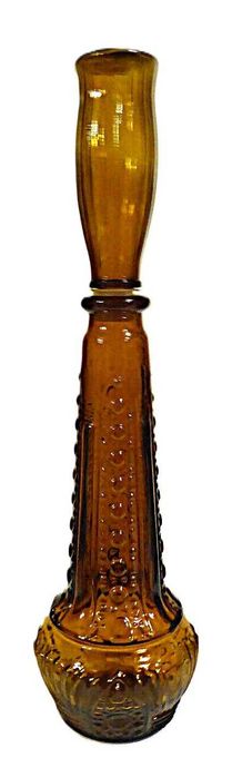 Decantadores de vidro âmbar -"Genie Bottle" da marca Dabs-Portugal.