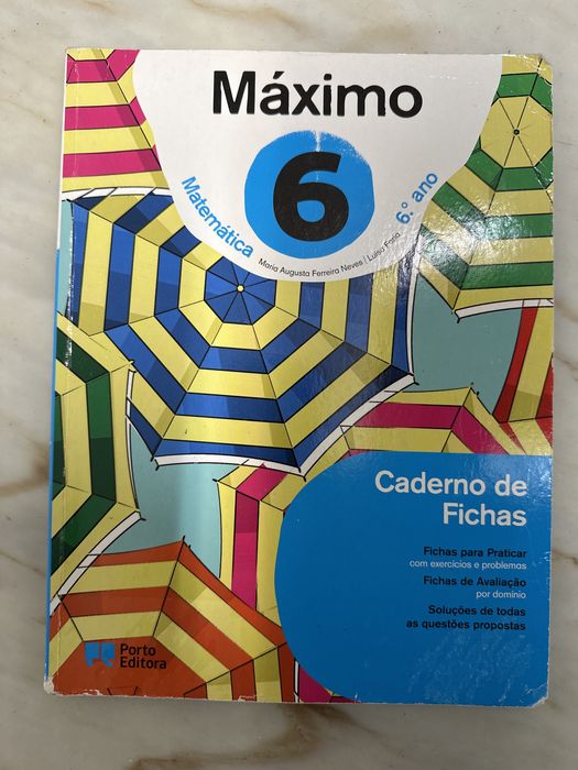 Livros de Fichas 5.º / 6.º ano / 7.º ano