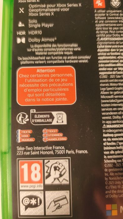 Xbox series S/X Mafia The Old Country