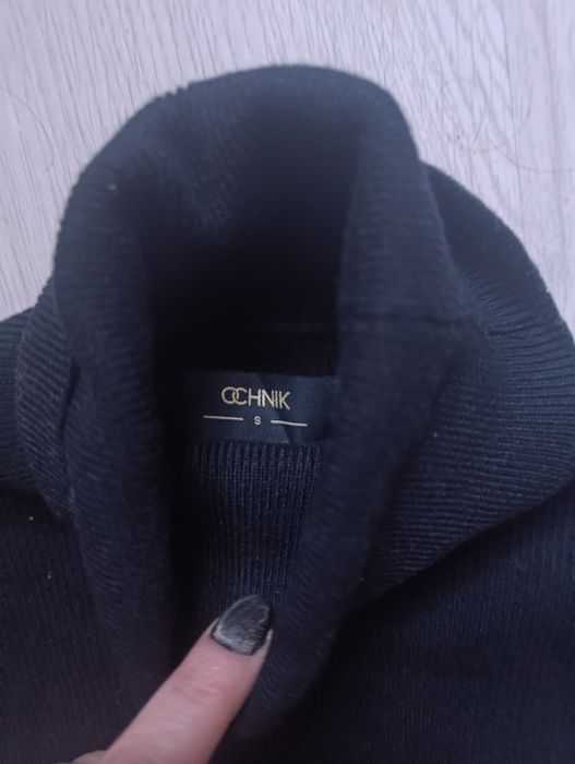 Super zestaw golf  Ochnik i skórzana spódnica