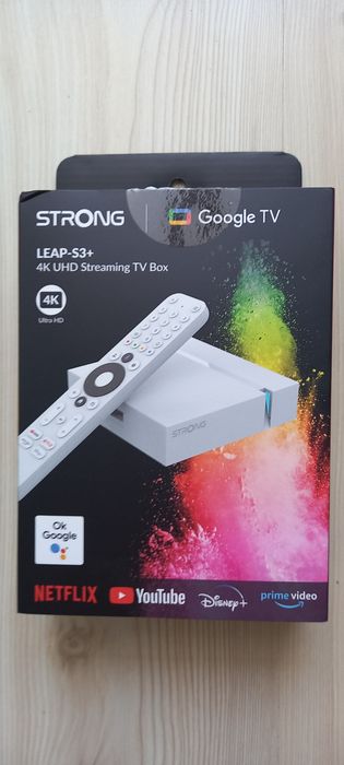 Sprzedam Box Google TV Strong LEAP-S3+V2 4K