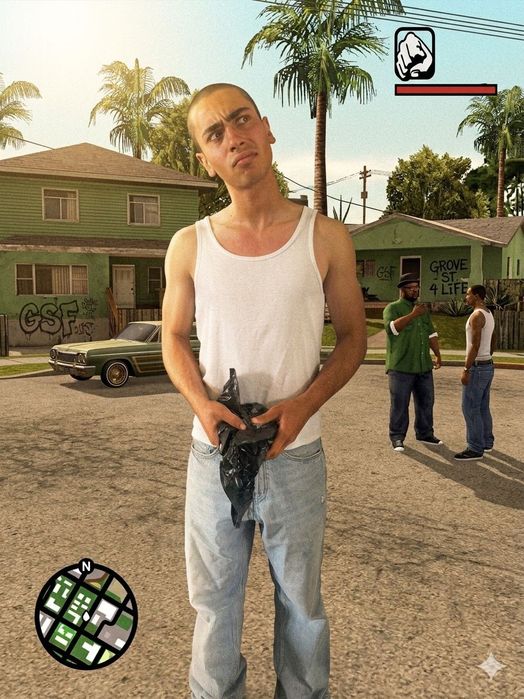 Vendo CJ GTA San Andreas