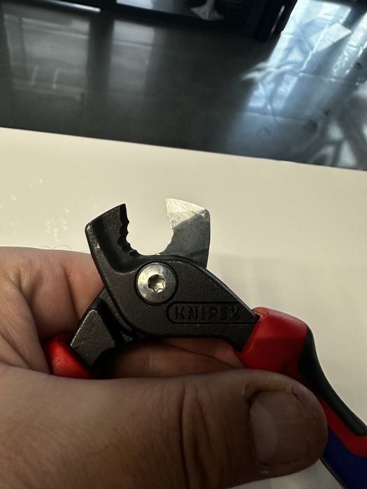 Ножницы для резки кабелей (Кабелерез) 160мм StepCut , Knipex 95 12 160